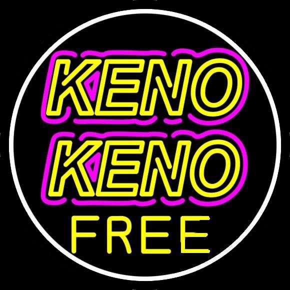 Keno Keno Free Neon Sign